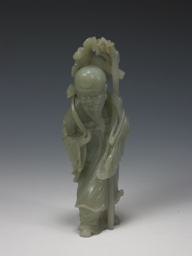 图片[1]-Blue Jade Longevity Old Man-China Archive